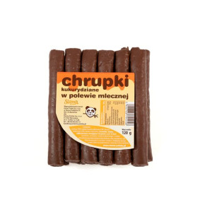 Chrupki kukurydziane w polewie czekoladowo-mlecznej 120 g Stema