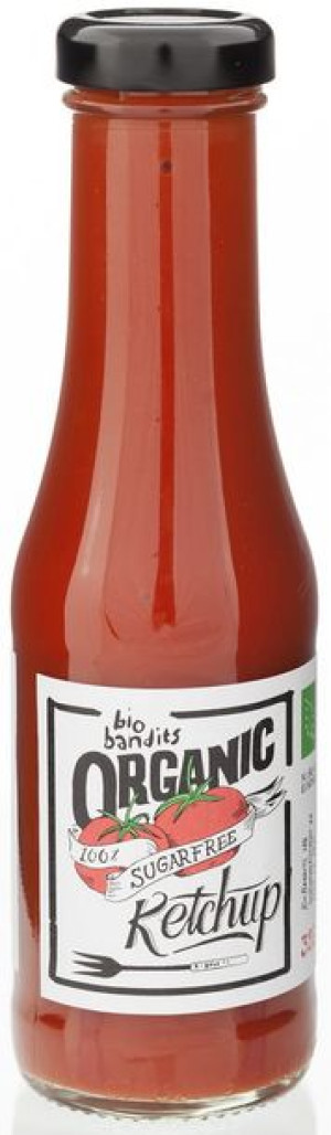 Ketchup bez dodatku cukrów BIO 325 ml Bio Bandits