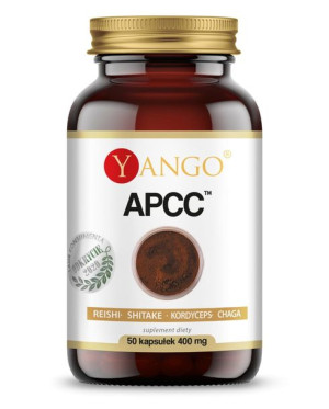 APCC™ - reishi, kordyceps, shitake, chaga - 50 kaps. Yango