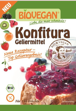 Środek Żelujący Do Konfitur Bezglutenowy Bio 22 G - Bio Vegan