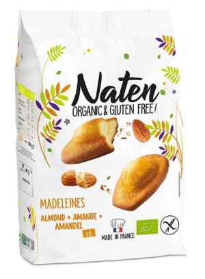 Ciastka z migdałami bezglutenowe BIO 180 g Naten