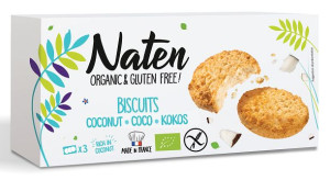 Ciastka kokosowe bezglutenowe BIO 150 g Naten