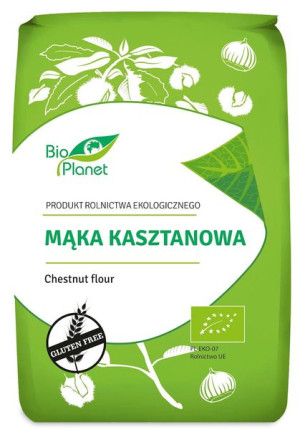 Mąka kasztanowa bezglutenowa BIO 700 g Bio Planet