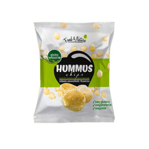 Chipsy bezglutenowe z ciecierzycy Włoskie Zioła 40 g Food&Nature