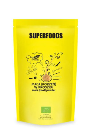  Maca (KORZEŃ) w proszku BIO 750 g  BIO PLANET