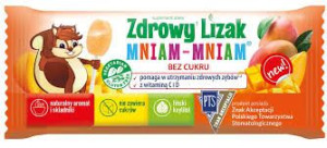 Zdrowy lizak MNIAM-MNIAM - Mango - 1szt (6g)