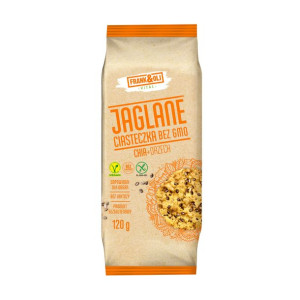 Ciastka jaglane z orzechami i chia bezglutenowe 120 g Frank&Oli
