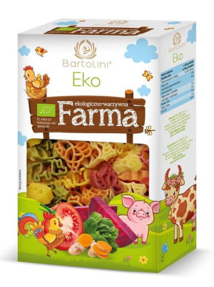 Makaron semolinowy dla dzieci FARMA BIO 250 g Bartolini