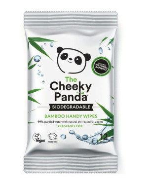 Chusteczki bambusowe nawilżane 12 szt Cheeky Panda