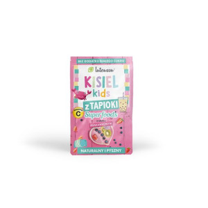 Kisiel dla dzieci o smaku truskawkowym z tapioki 30 g Intenson