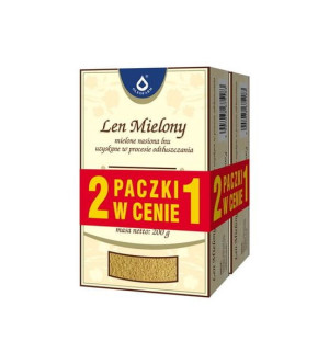Len mielony 2 x 200g Oleofarm