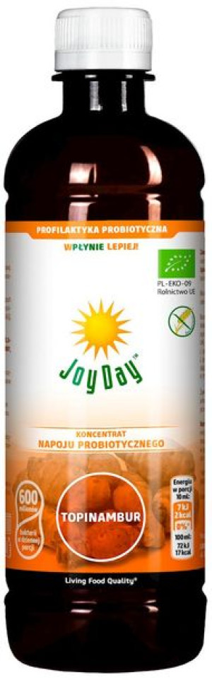 Koncentrat napoju probiotycznego TOPINAMBUR BIO 500 ml Joy Day