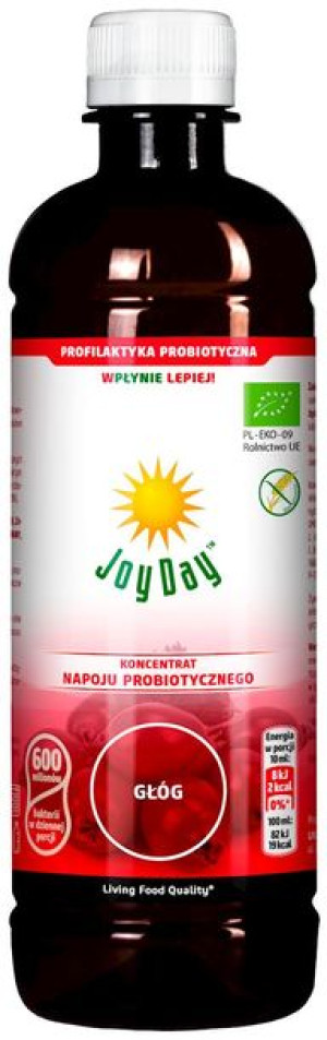 Koncentrat napoju probiotycznego GŁÓG BIO 500 ml Joy Day
