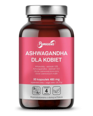 Ashwagandha dla kobiet 50 kaps Panaseus
