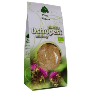 Ostropest plamisty mielony BIO 200 g Dary Natury