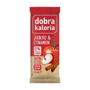 Baton jabłko i cynamon 35 g Dobra Kaloria