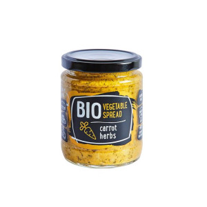 Pasta warzywna marchewka-zioła BIO 235 g Rudolfs
