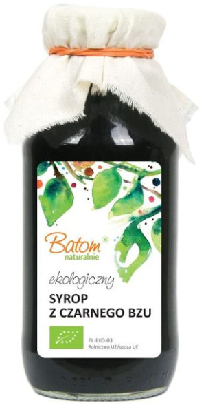 Syrop z bzu czarnego BIO 330 ml Batom
