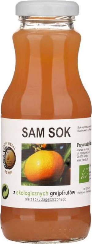 Sam sok grejpfrutowy BIO 250 ml Viands