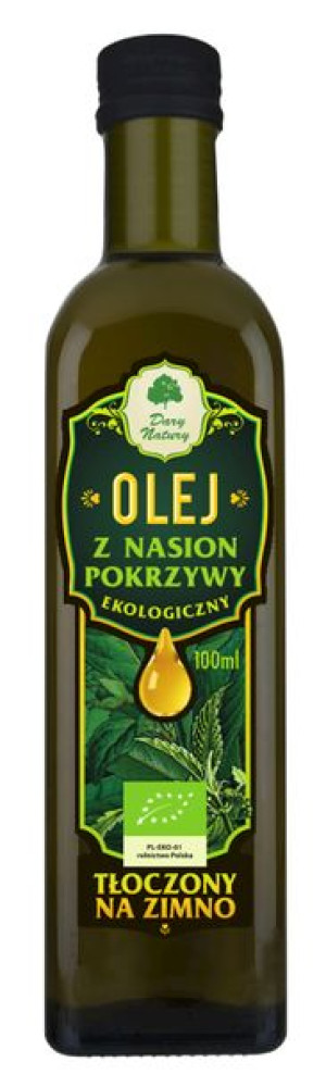 Olej z nason pokrzywy BIO 100 ml Dary Natury