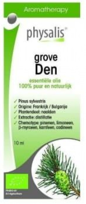 Olejek eteryczny grove den SOSNA ZWYCZAJNA BIO 10 ml Physalis