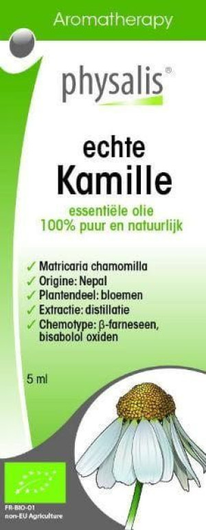 Olejek eteryczny echte kamille RUMIANEK POSPOLITY BIO 5 ml Physalis