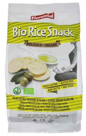 Krążki ryżowe z oliwą z oliwek extra virgin bezglutenowe BIO 40 g Fiorentin