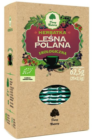 Herbatka LEŚNA POLANA BIO (25 x 2,5 g) Dary Natury