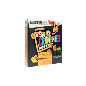 Płatki Crunchies żytnio-owsiane cynamonowe BIO 250 g Milzu