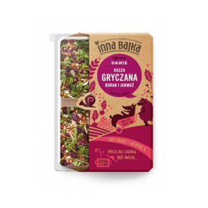 Kasza gryczana z burakiem i jarmużem 180 g Inna Bajka