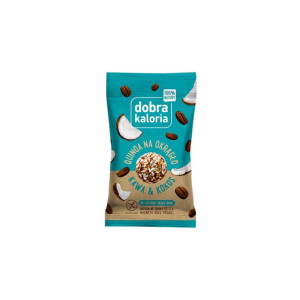 Ciasteczka-kulki Kawa&Kokos bez glutenu i mleka 24 g Dobra Kaloria
