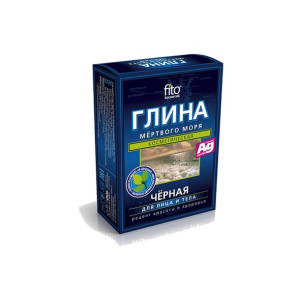 Glinka do twarzy z Morza Martwego czarna 100 g Fito