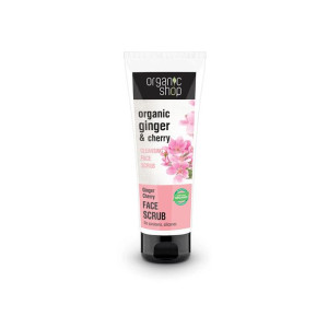Scrub do twarzy oczyszczający Imbir i Wiśnia 75 ml, Organic Shop
