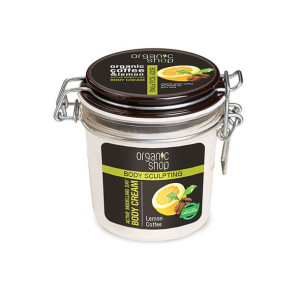 Krem do ciała na dzień modelujący Cytrynowa Kawa 350 ml, Organic Shop