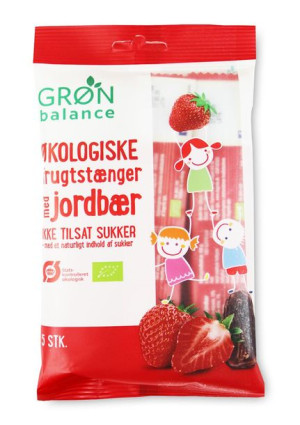 Przekąski dla dzieci TRUSKAWKOWE BIO 100 g (5 x 20 g) Gron Balance