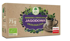 Herbatka JAGODOWA BIO (25 x 3 g) Dary Natury