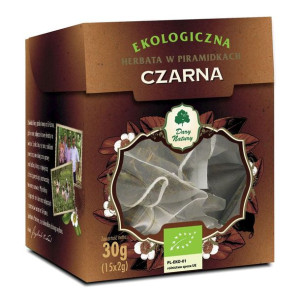 Herbata czarna piramidki BIO (15 x 2 g) Dary Natury