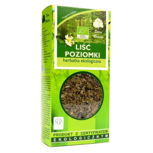 Herbatka LIŚĆ POZIOMKI BIO 25 g Dary Natury