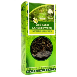 Herbatka LIŚĆ BABKI LANCETOWATEJ BIO 25 g Dary Natury