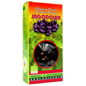 Herbatka JAGODOWA BIO 100g Dary Natury