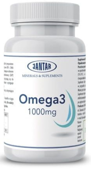 Omega 3 1000mg 90 kapsułek Jantar