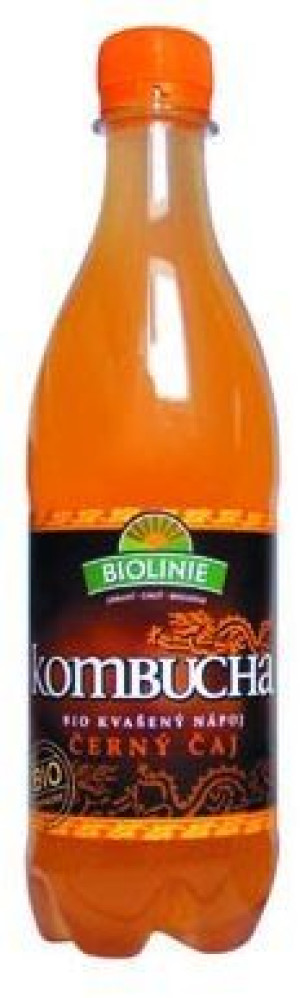 Kombucha HERBATA CZARNA BIO 500 ml  BIOLINIE