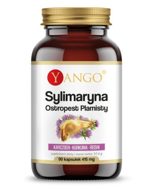 Sylimaryna - ekstrakt z ostropestu  90 kaps Yango