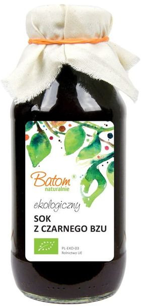 Sok z czarnego bzu BIO 330ml Batom