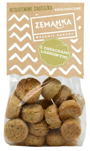 Ciasteczka orzechowe bezglutenowe BIo 100g Zemanka