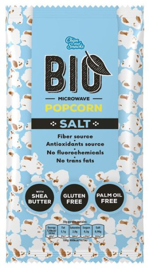 Popcorn solony do mikrofalówki BIO 90g Chips&Snacks