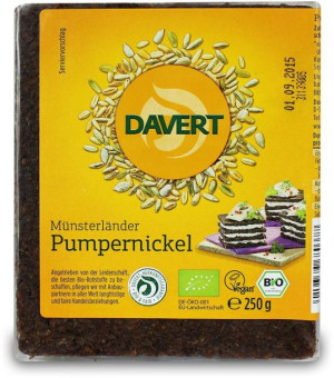 Pumpernikiel BIO 250g Davert