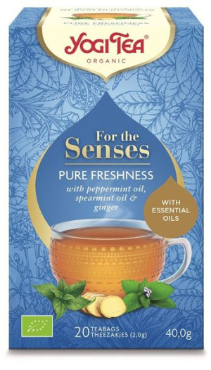 Herbatka dla zmysłów ŚWIEŻOŚĆ BIO (20x2,0g) 40g Yogi Tea