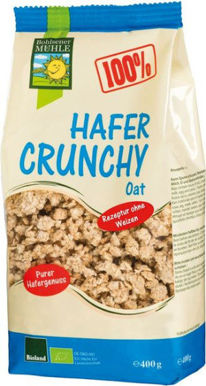 Crunchy owsiane BIO 400g Bohlsener Muehle