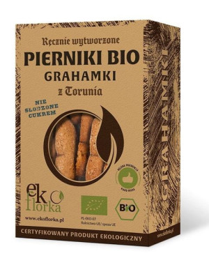Pierniki grahamki BIO 160g Ekoflorka